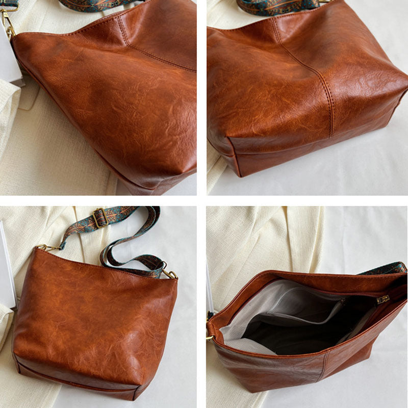 Lovey - Stylish and Comfortable Ladies Leather Bag with Unique Strap