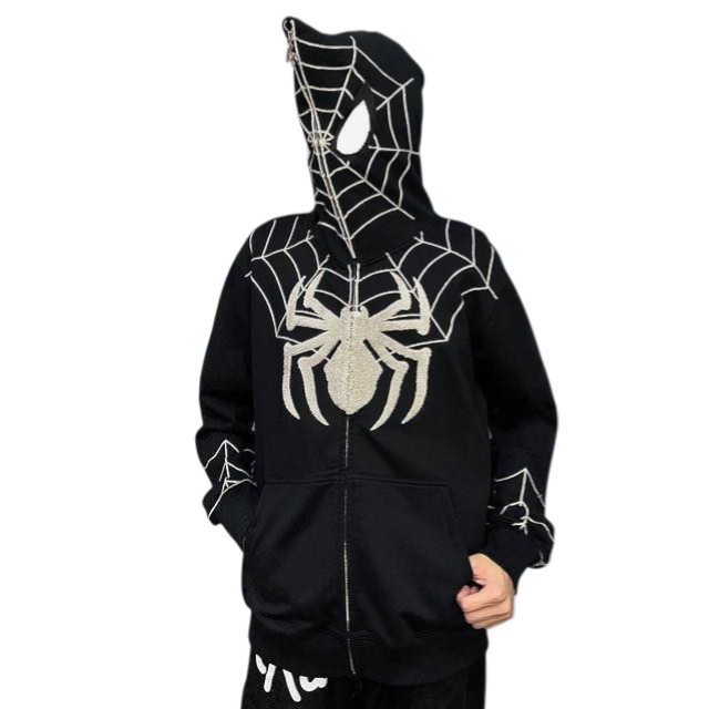 Isaiah - Stylish Spider-Man Hoodie with Practical Pockets for Comfort