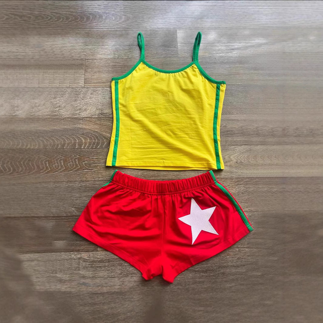 Kamber - Stylish Women's Tank Top with Creative Country Design