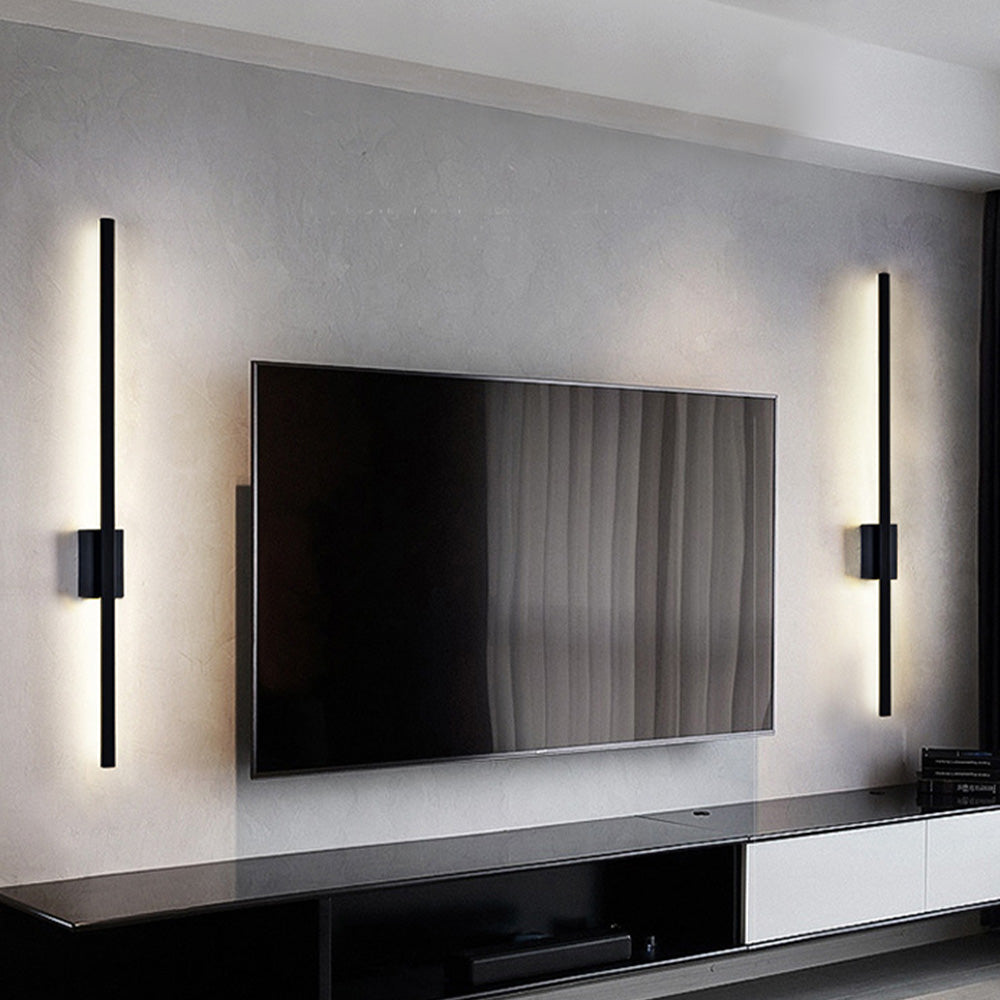 Zenorra - Industrial Minimalist LED Iron Wall Lights for Modern Living Room