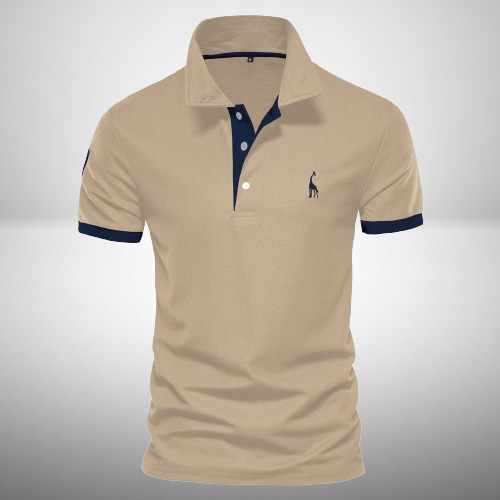 Lawrence - Elegant Men's Polo Shirt for Timeless Style and Comfort