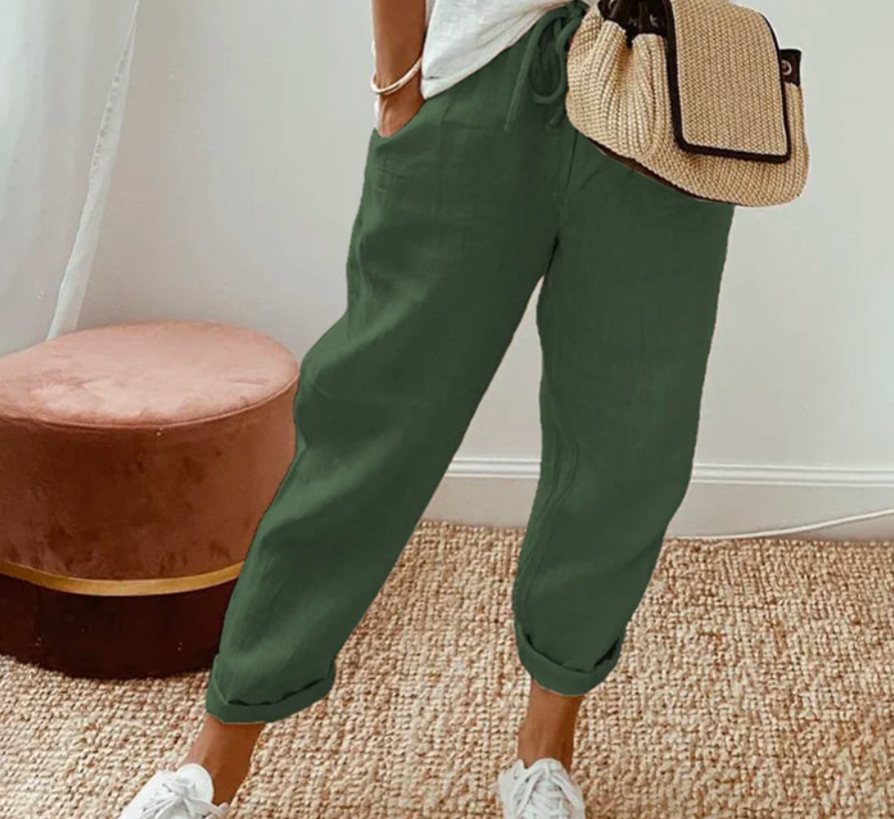 Isadora - Cozy Loose-Fitting Women's Pants for Ultimate Comfort