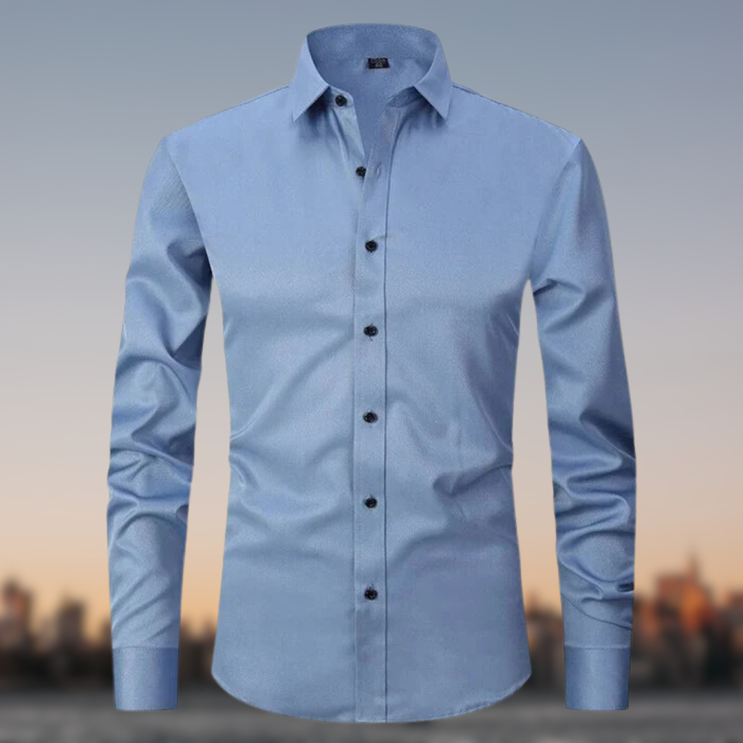 Terry - Stylish Stretch Shirt with Wrinkle-Resistant Fabric