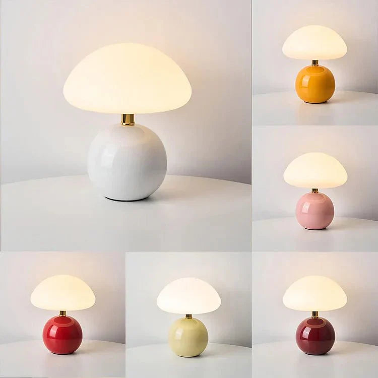 Fielden - Carlos Bauhaus Mushroom Lamp With Adjustable LED Color