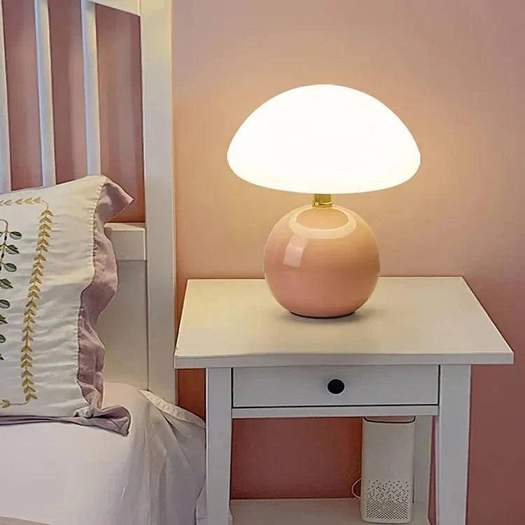 Fielden - Carlos Bauhaus Mushroom Lamp With Adjustable LED Color