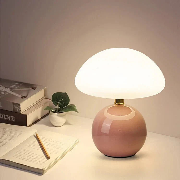Fielden - Carlos Bauhaus Mushroom Lamp With Adjustable LED Color