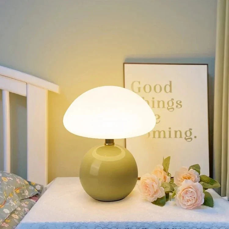 Fielden - Carlos Bauhaus Mushroom Lamp With Adjustable LED Color