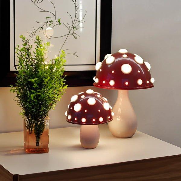Dawnira - Lydie Enchanted Mushroom Table Lamp Dimmable LED Light