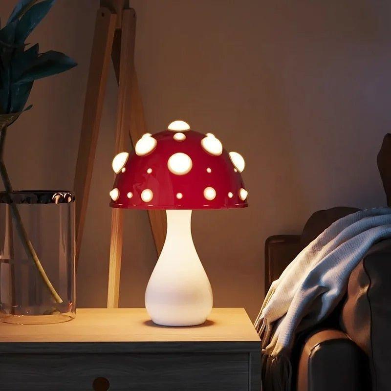 Dawnira - Lydie Enchanted Mushroom Table Lamp Dimmable LED Light