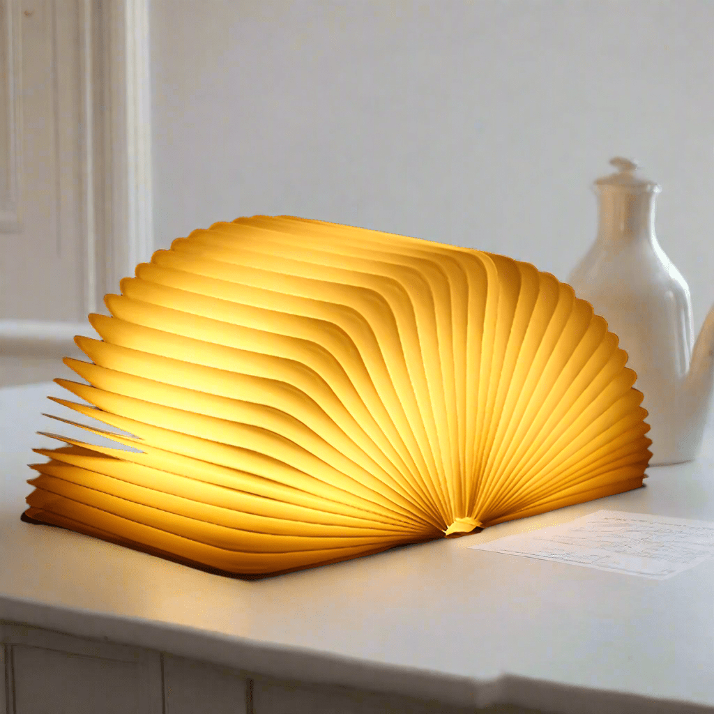 Renvia - Enchanted Book Lamp Open Pages Desk Light Warm Glow