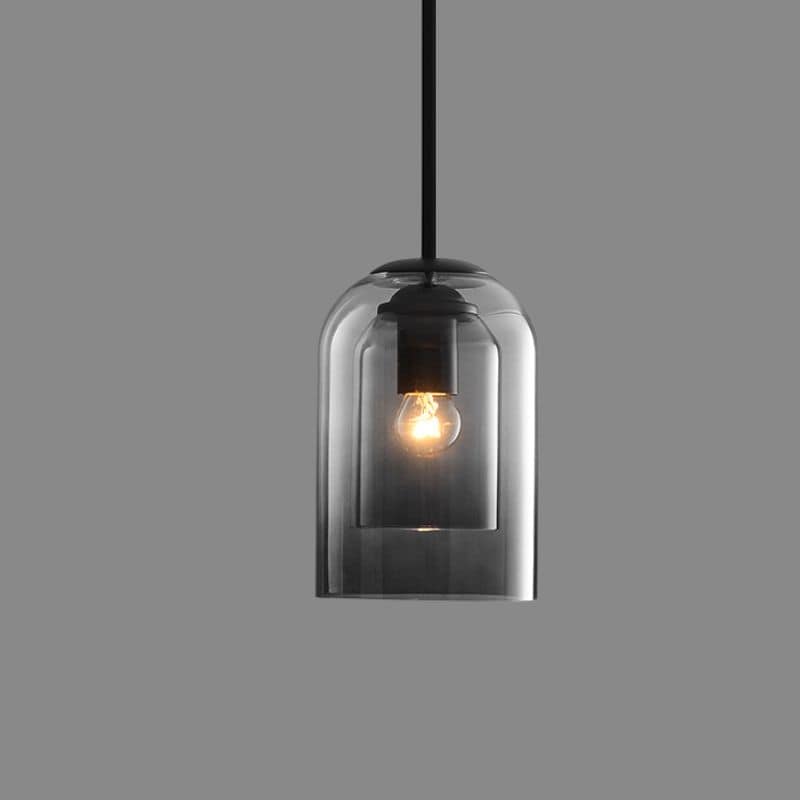 Vetro – Mid-Century Double Glass Pendant Light