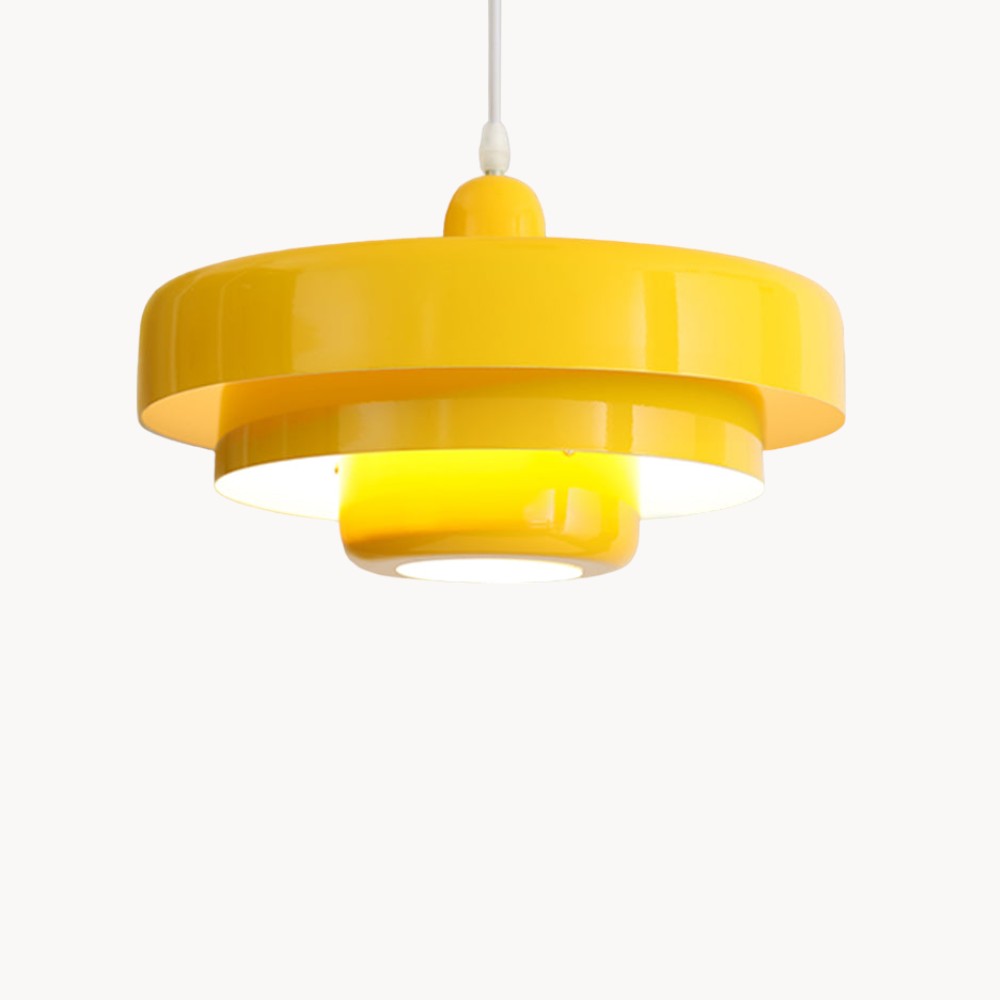 Opurra - Nordic Glass Loft Pendant Light White Minimalist
