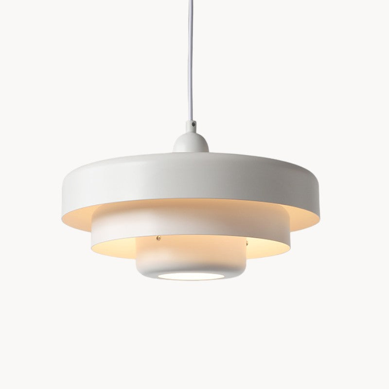 Opurra - Nordic Glass Loft Pendant Light White Minimalist