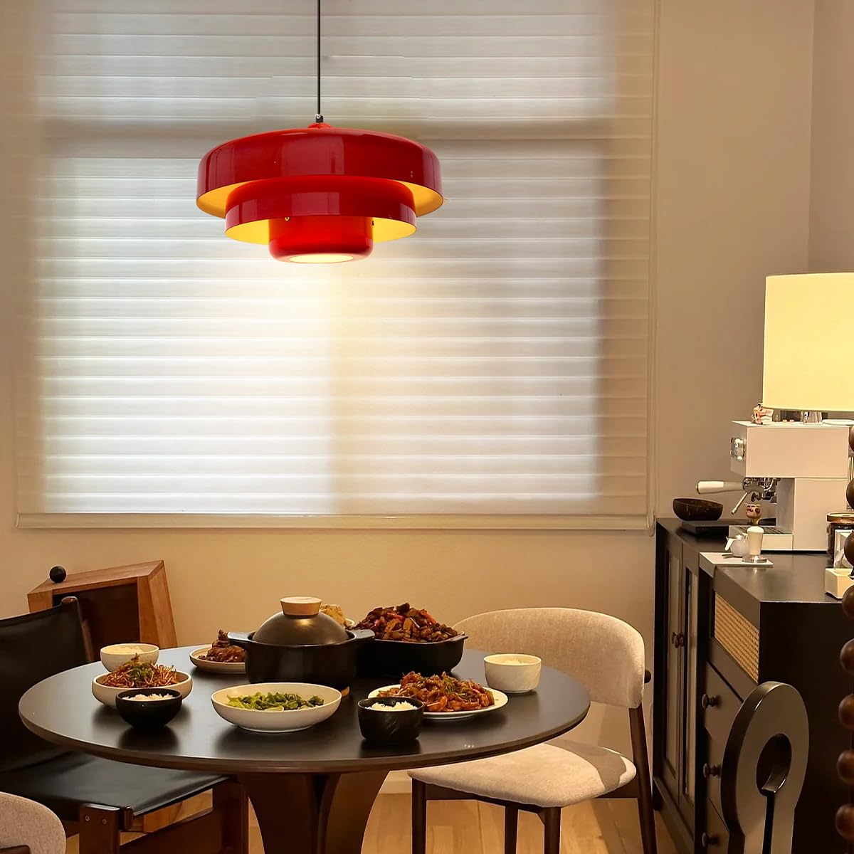 Opurra - Nordic Glass Loft Pendant Light White Minimalist