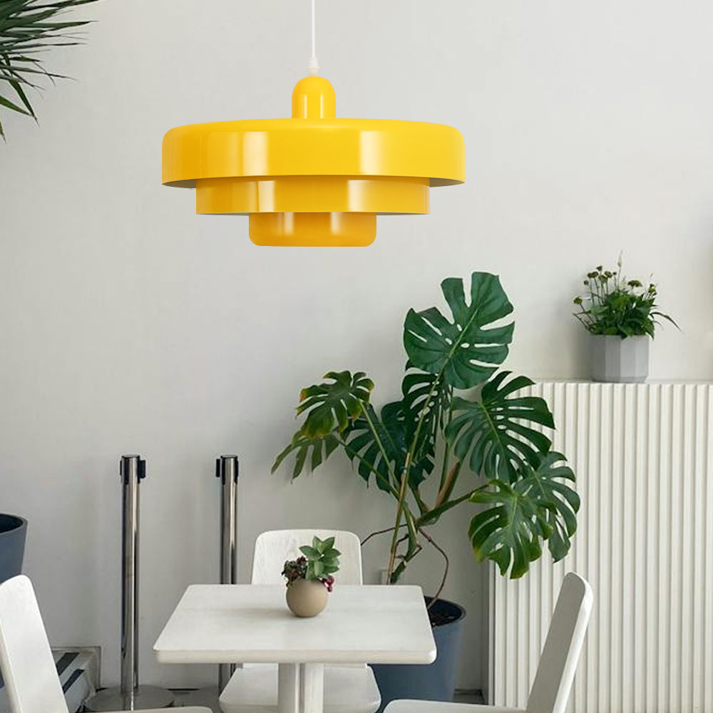 Opurra - Nordic Glass Loft Pendant Light White Minimalist