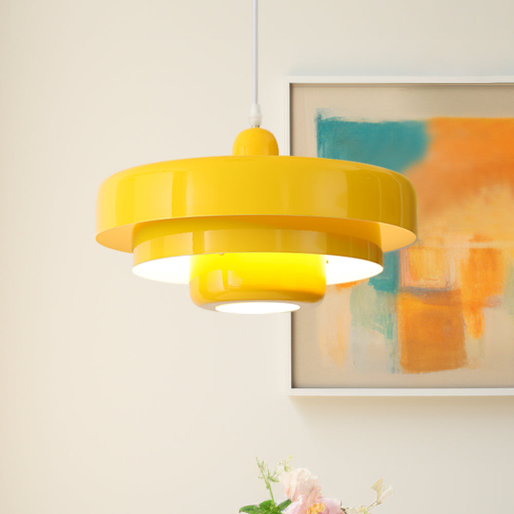Opurra - Nordic Glass Loft Pendant Light White Minimalist