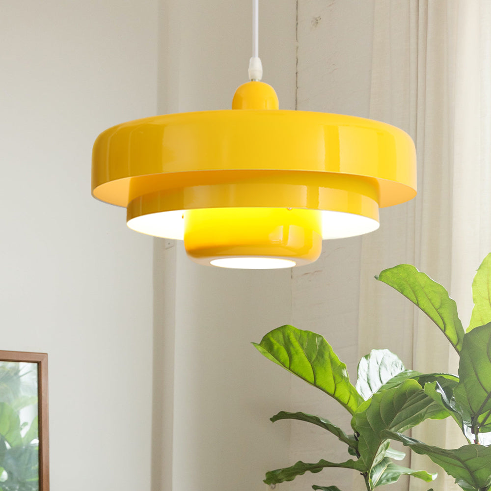 Opurra - Nordic Glass Loft Pendant Light White Minimalist