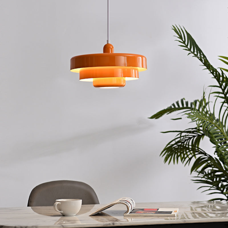 Opurra - Nordic Glass Loft Pendant Light White Minimalist