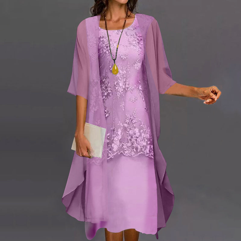 Willow - Elegant Chiffon Dress for Women with Luxurious Look and Great Fit