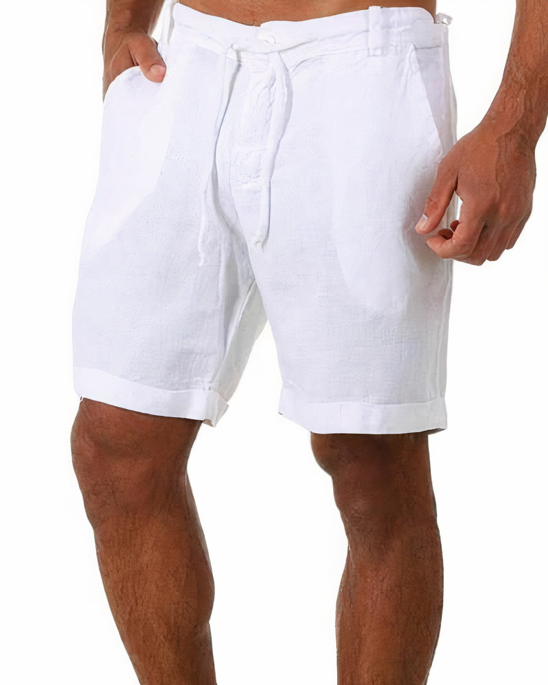 Deirdre - Stylish Men's Linen Shorts for Summer Comfort
