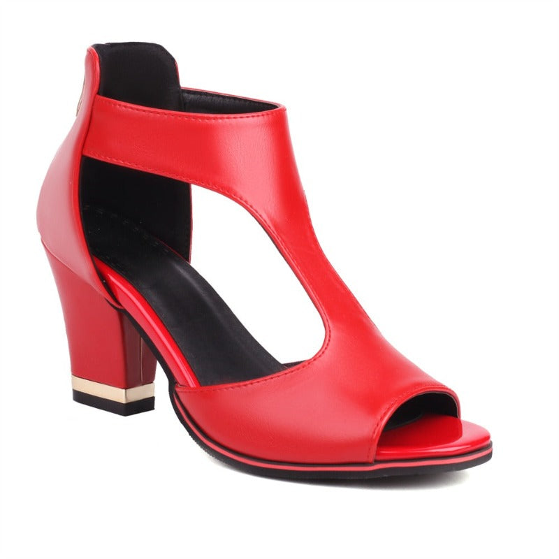 Faye - Stylish Ortho Heeled Sandals for Comfort and Support