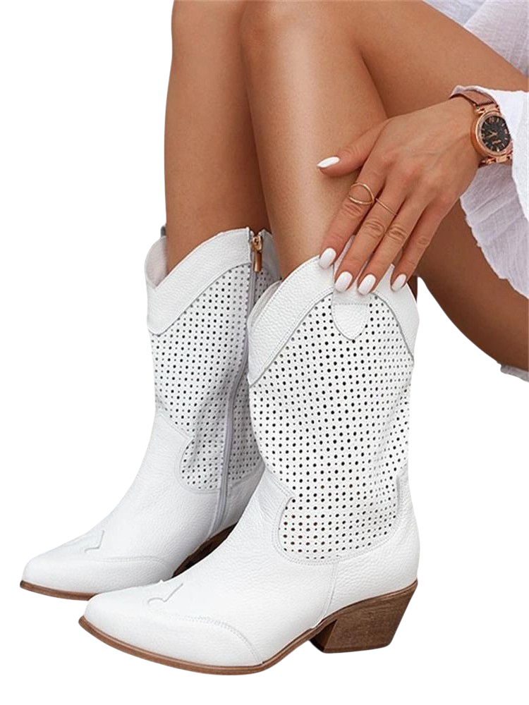 Sophronia - Stylish Women's Cowboy Boots with Classic Design and Comfortable Fit