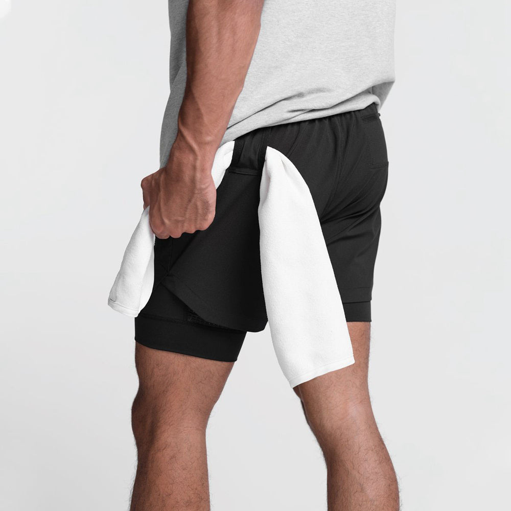 Nicholas - Stylish Men's Fitness Sports Shorts with Thigh Pocket