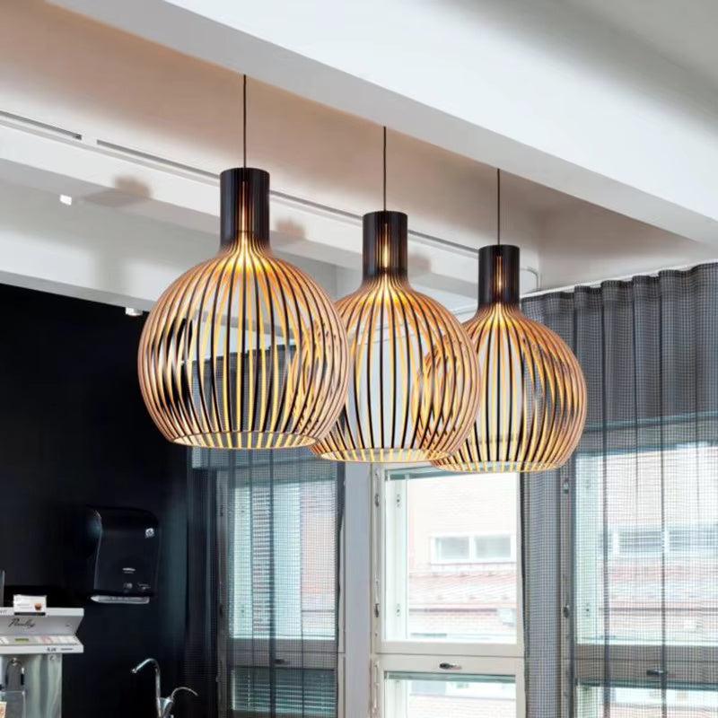 Bamora – Natural Bamboo Pendant Ceiling Light