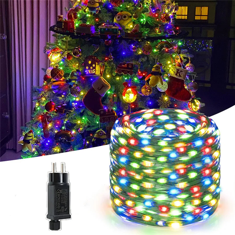 Wickla - FeeVerte Waterproof Outdoor Led Fairy String Lights