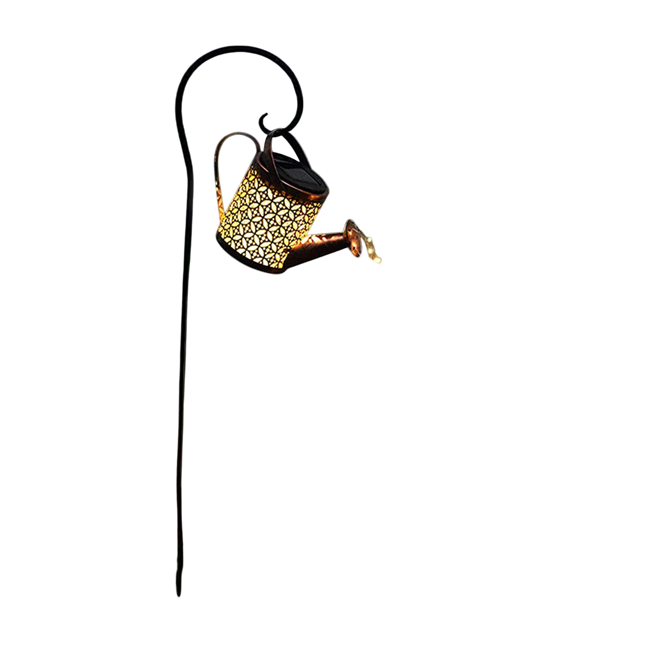 Glowvia - Enchantedcan Solar Powered Lantern Watering Can Garden Light
