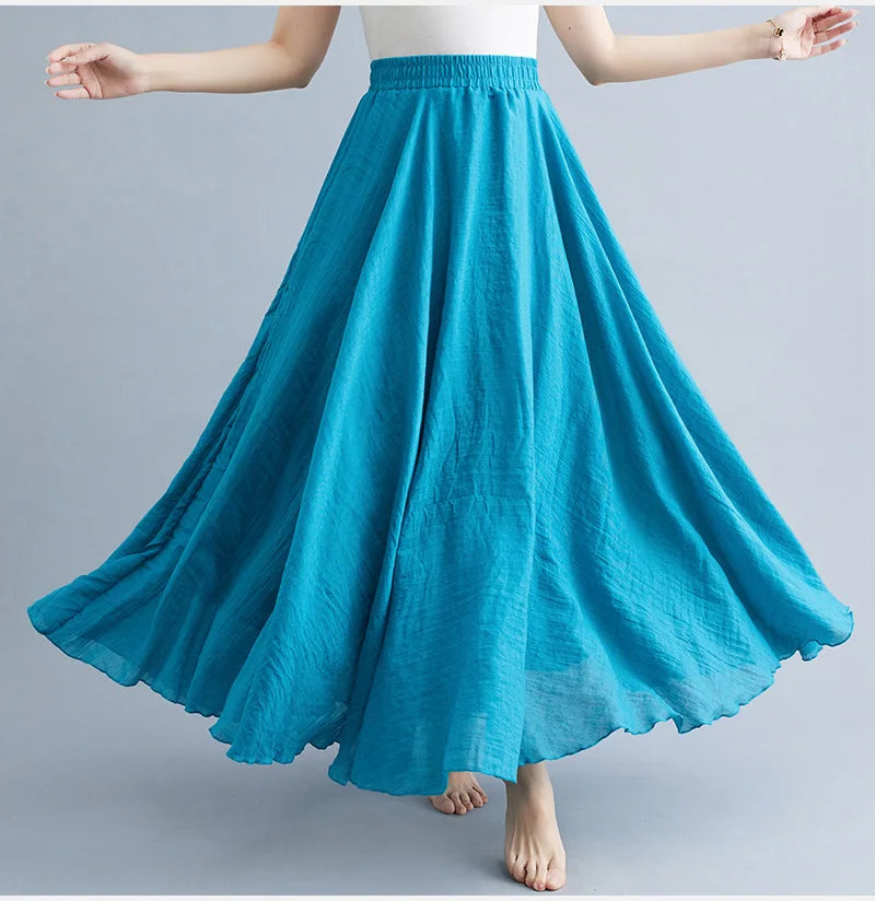 Anice - Elegant Women's Maxi Skirt for Effortless Style and Comfort