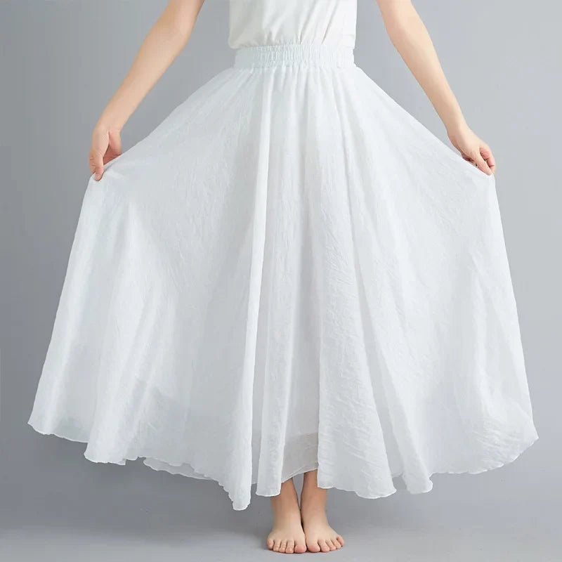 Anice - Elegant Women's Maxi Skirt for Effortless Style and Comfort