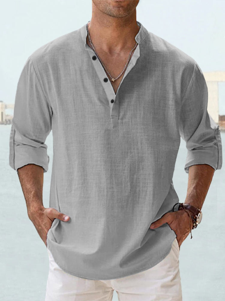 Joe - Comfortable Linen T-shirt for Effortless Style