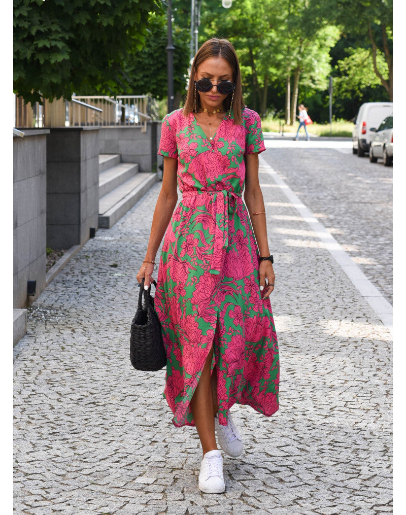 Adele- Stylish and Comfortable Floral Maxi Dress for Everyday Wear