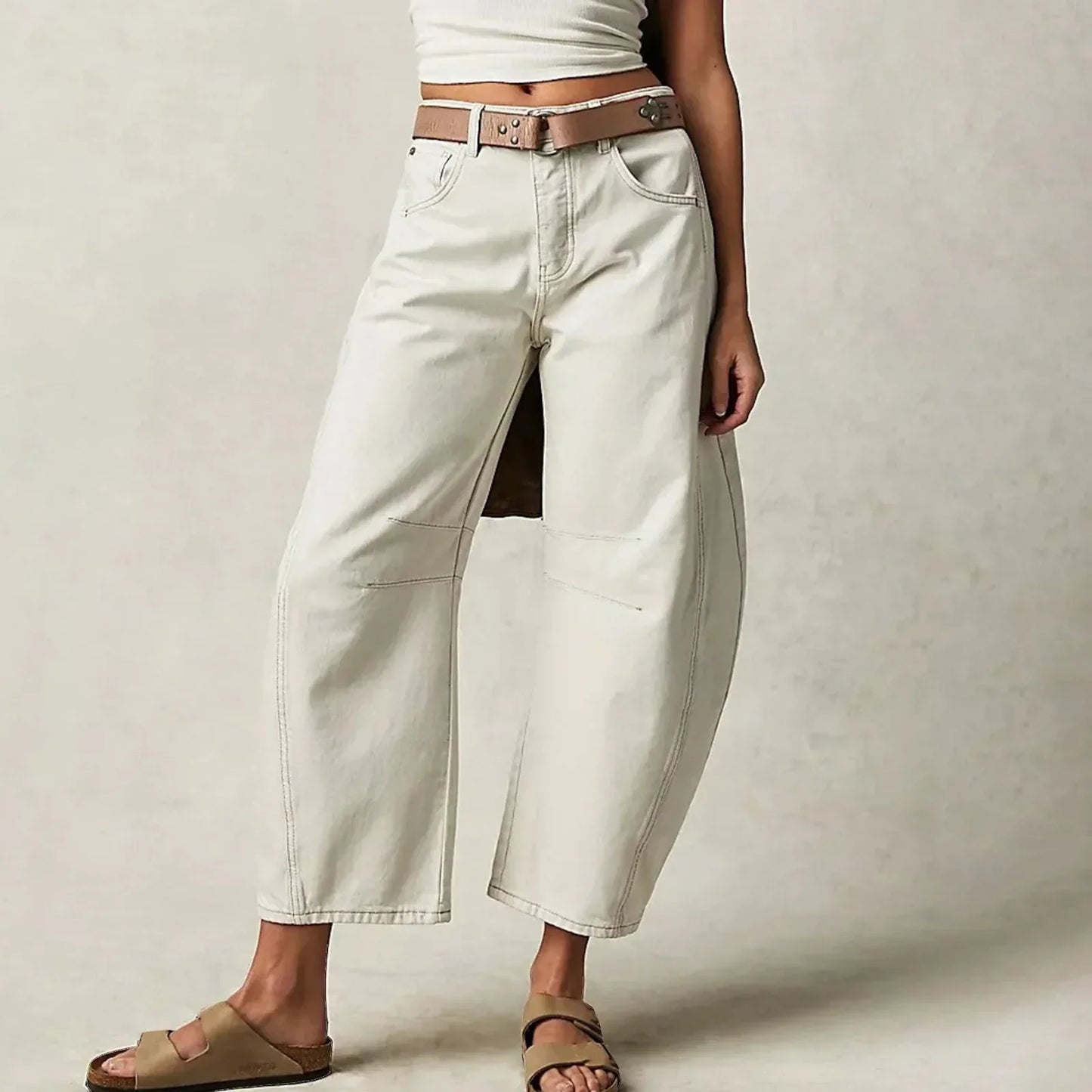 Karly - Effortless Wide-Cut Women's Jeans for Comfort and Style