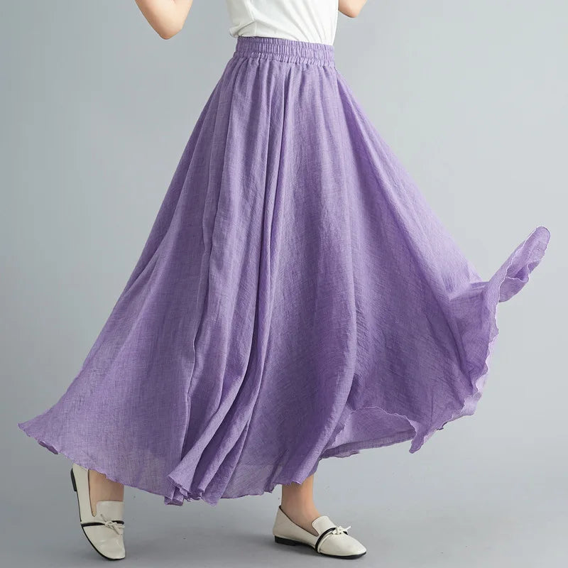 Anice - Elegant Women's Maxi Skirt for Effortless Style and Comfort