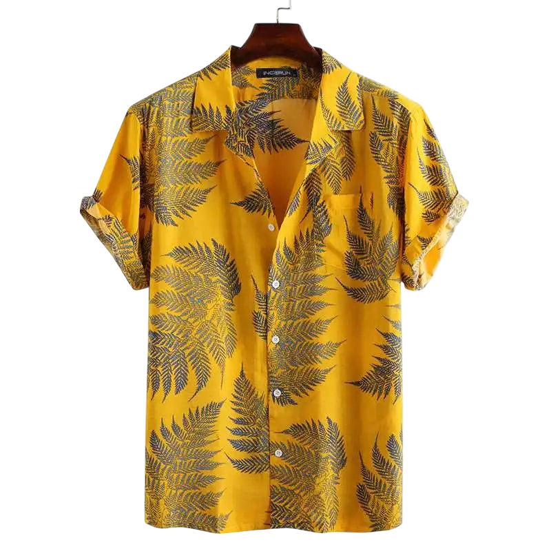 Ellis - Modern Men's Stylish Shirt in Breathable Cotton