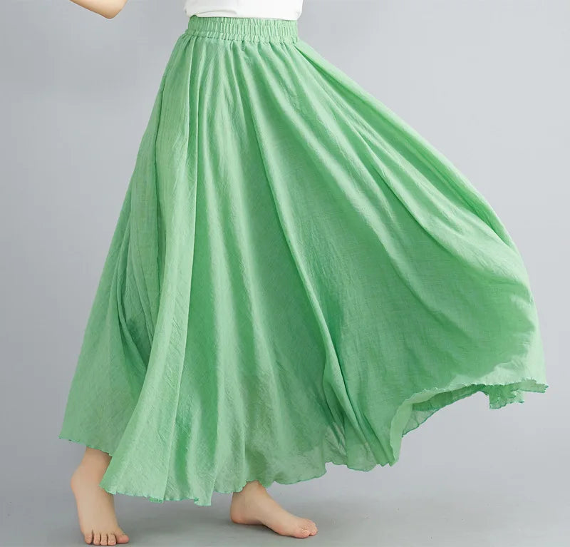 Anice - Elegant Women's Maxi Skirt for Effortless Style and Comfort