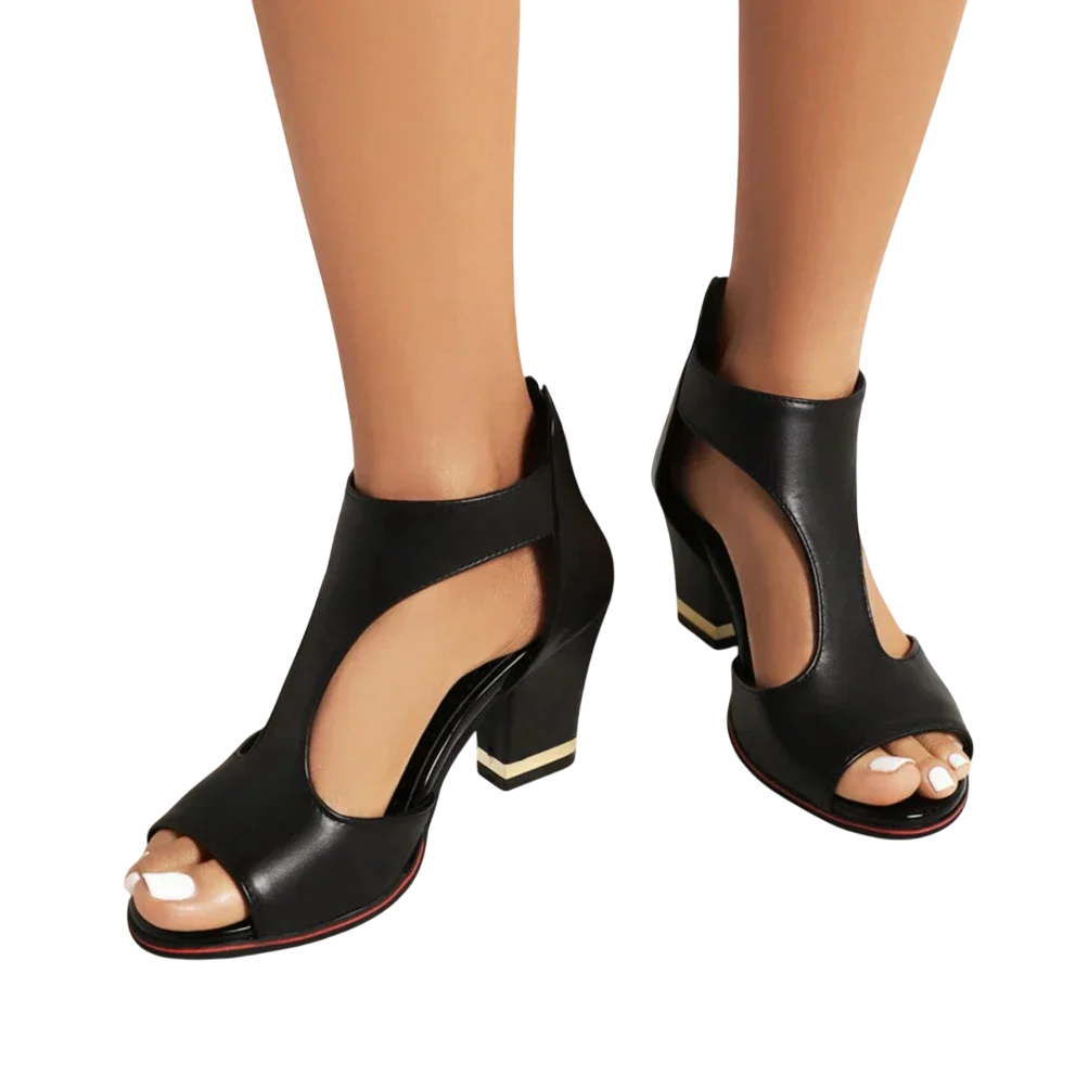 Faye - Stylish Ortho Heeled Sandals for Comfort and Support