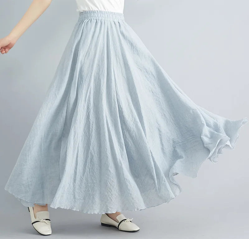 Anice - Elegant Women's Maxi Skirt for Effortless Style and Comfort