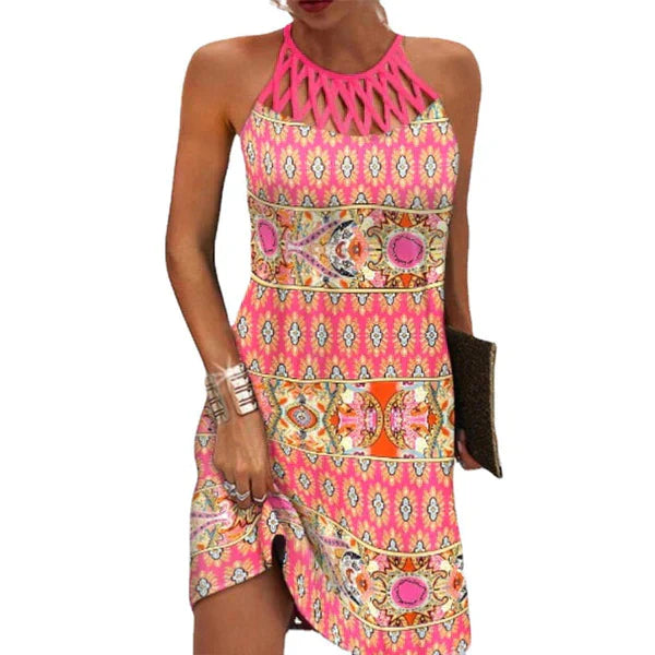 Juniper - Trendy Women's Sleeveless Summer Dress for Warm Weather