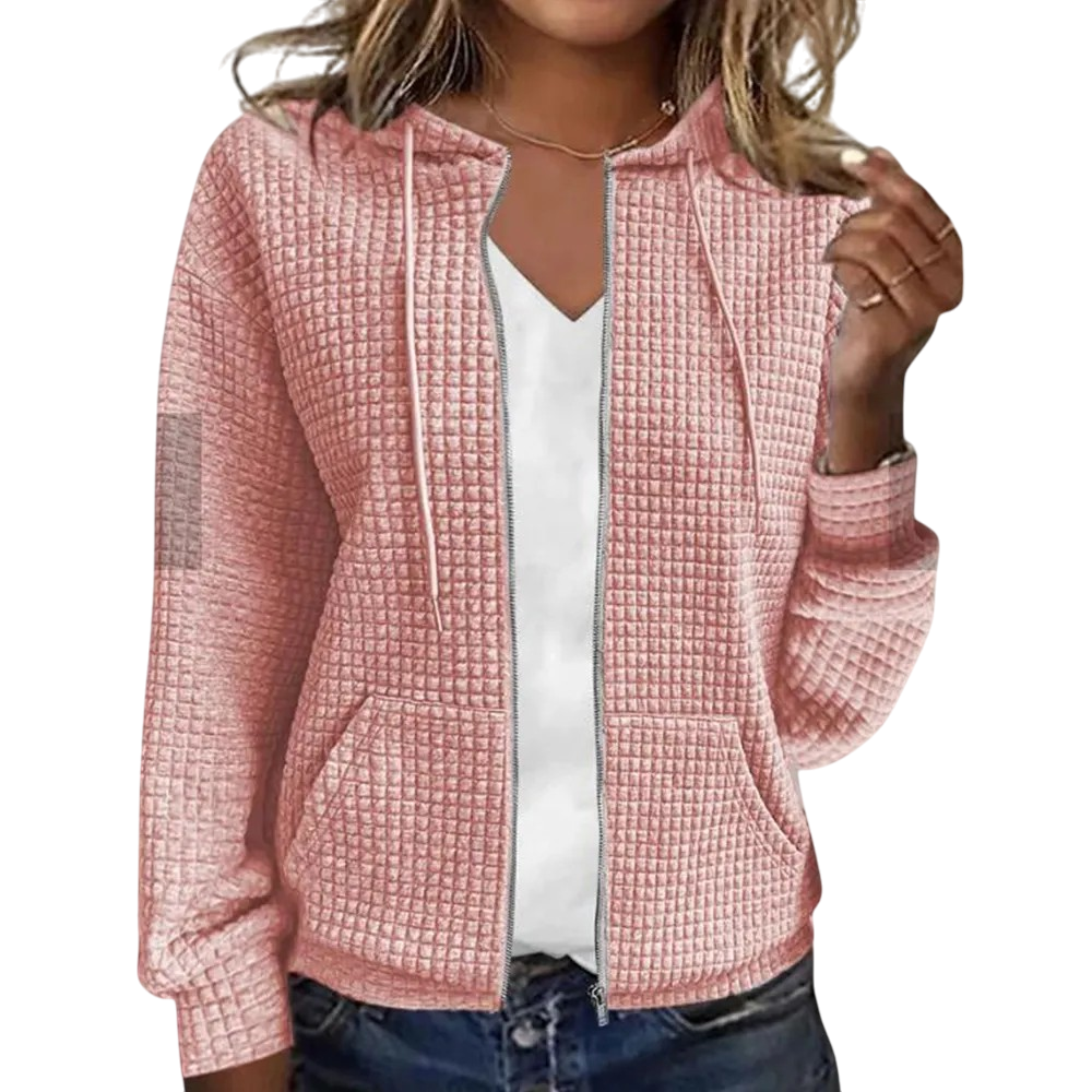 Opal - Stylish Checked Jacket with Water-Repellent Outer Layer and Soft Interior