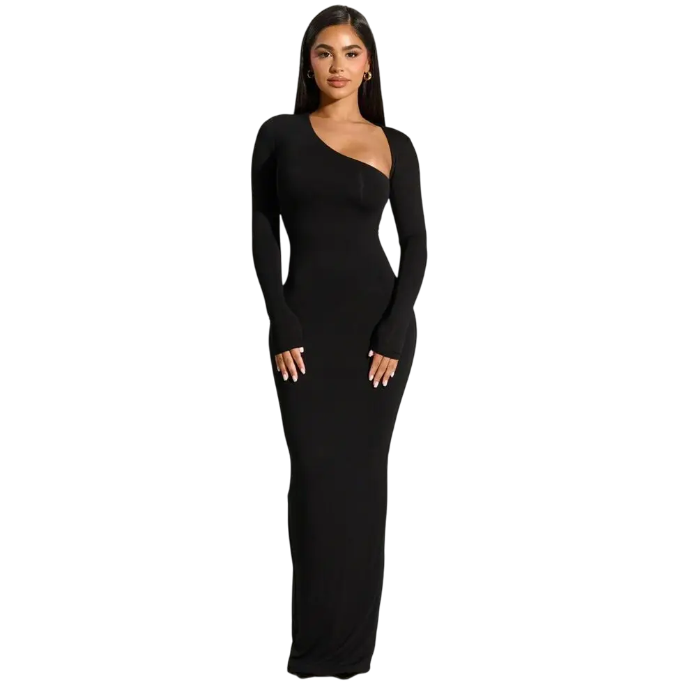 Lorelei - Luxurious Long-Sleeved Dress for Effortless Style and Comfort