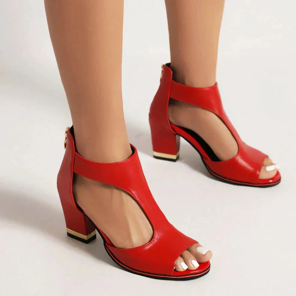 Faye - Stylish Ortho Heeled Sandals for Comfort and Support