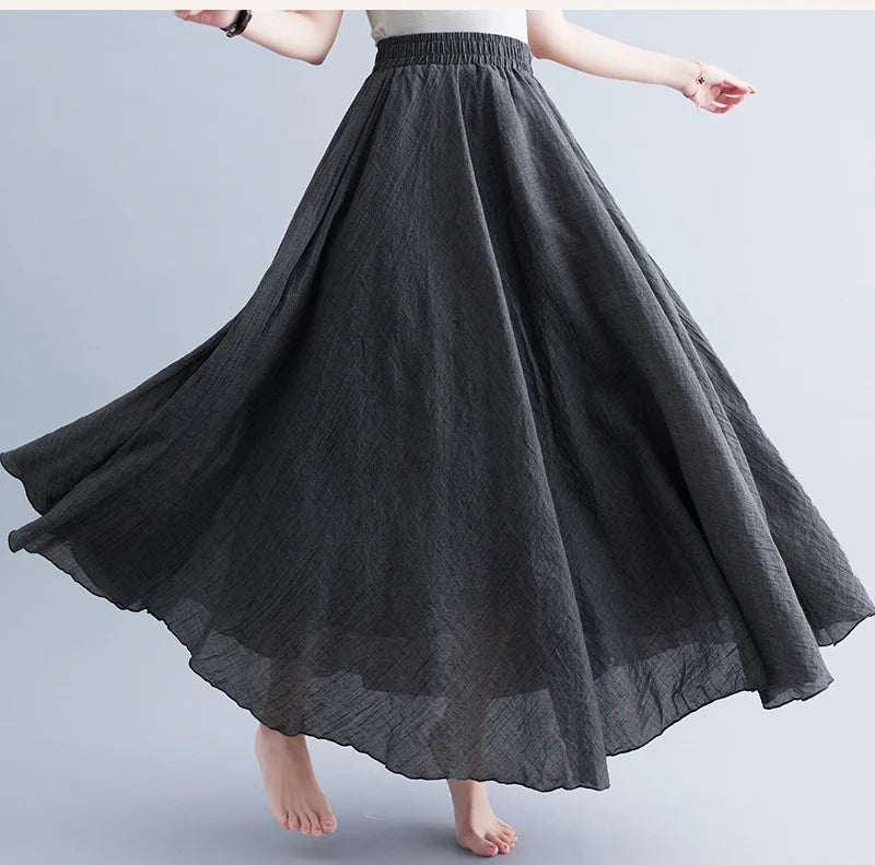 Anice - Elegant Women's Maxi Skirt for Effortless Style and Comfort