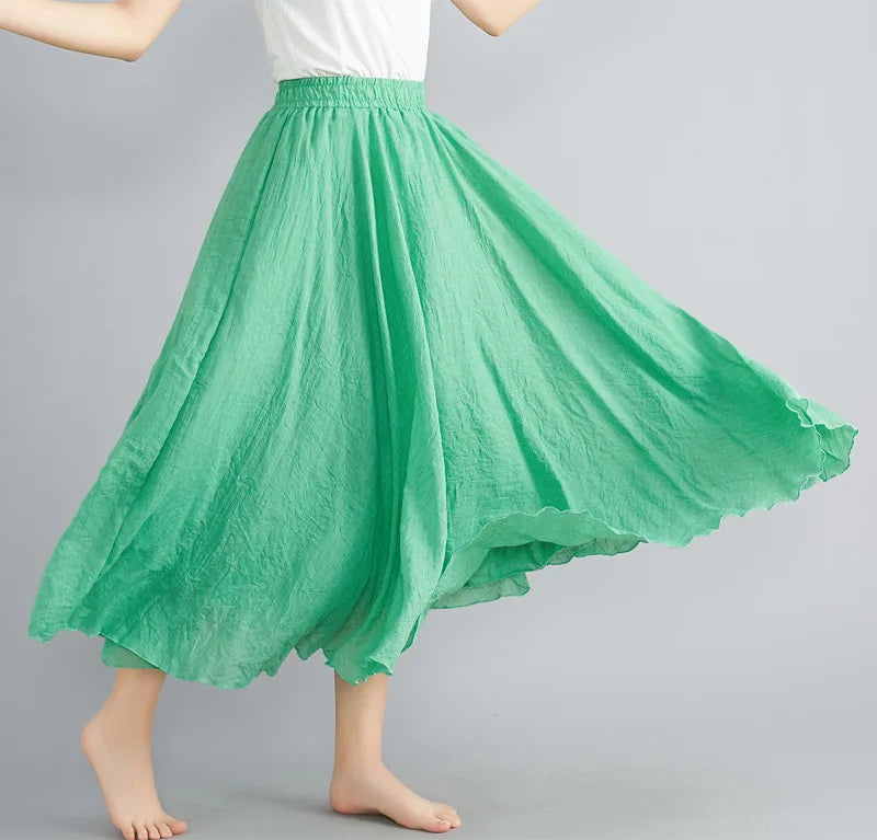 Anice - Elegant Women's Maxi Skirt for Effortless Style and Comfort