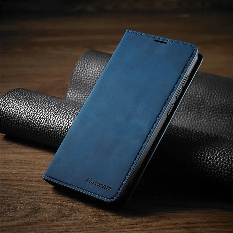 Elvion - Magnetic Leather iPhone Case With Stylish Protection