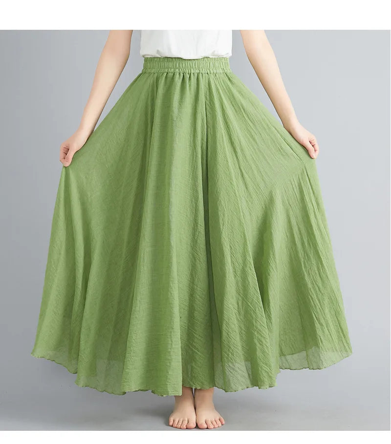 Anice - Elegant Women's Maxi Skirt for Effortless Style and Comfort
