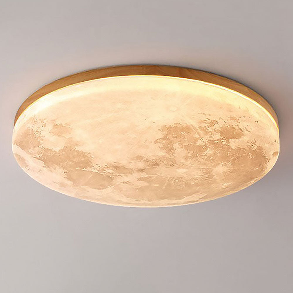 Orivon - LunaGlow Moon Ceiling Light With Soft LED Illumination