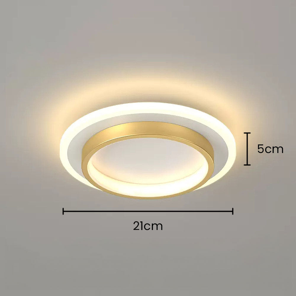 Terranova - Modern LED Ceiling Light Flush Mount Fixture Design